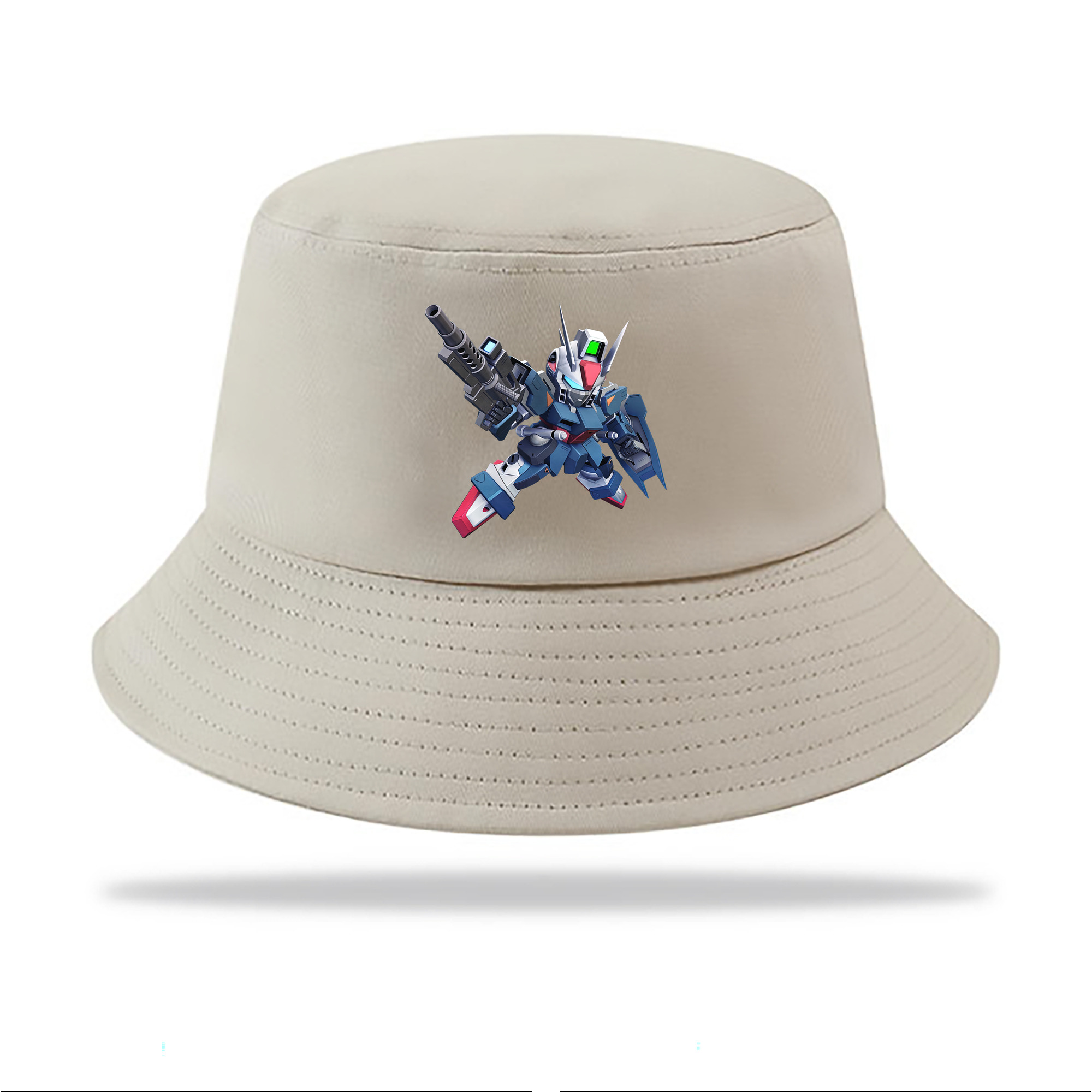 （画像用） 機動戦士ガンダム Mobile Suit Gundam アウトドア日除けバケットハット